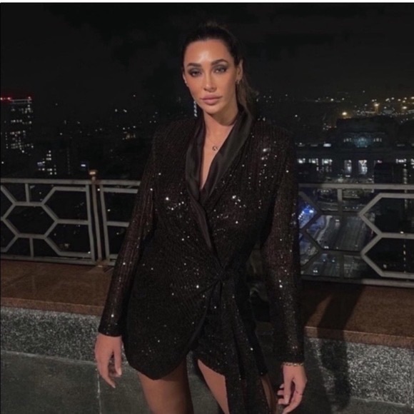 Zara Sequin Blazer Dress - Picture 11 of 16